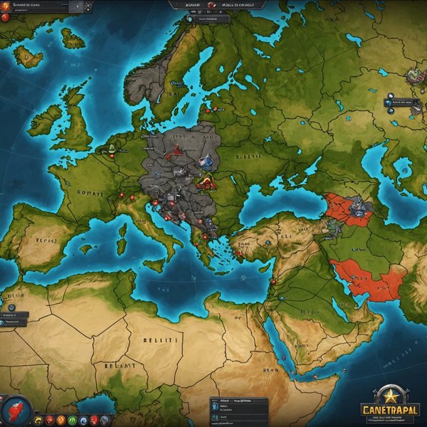 Comment les jeux de stratégie en temps réel peuvent-ils intégrer des éléments de géopolitique pour plus de réalisme?